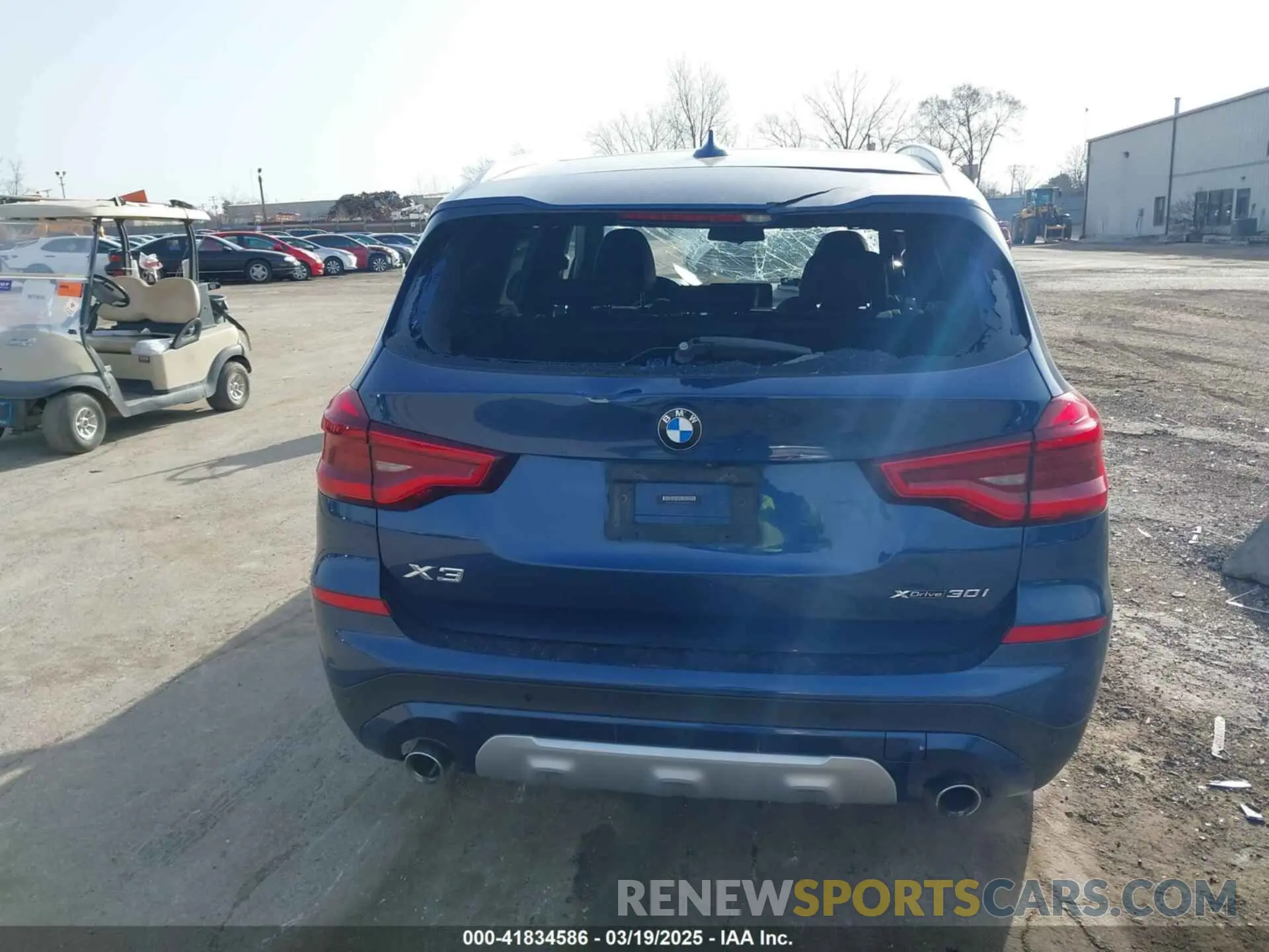 16 Photograph of a damaged car 5UXTY5C08M9G21116 BMW X3 2021