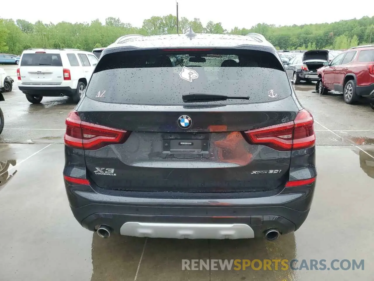 6 Photograph of a damaged car 5UXTY5C08M9G40975 BMW X3 2021