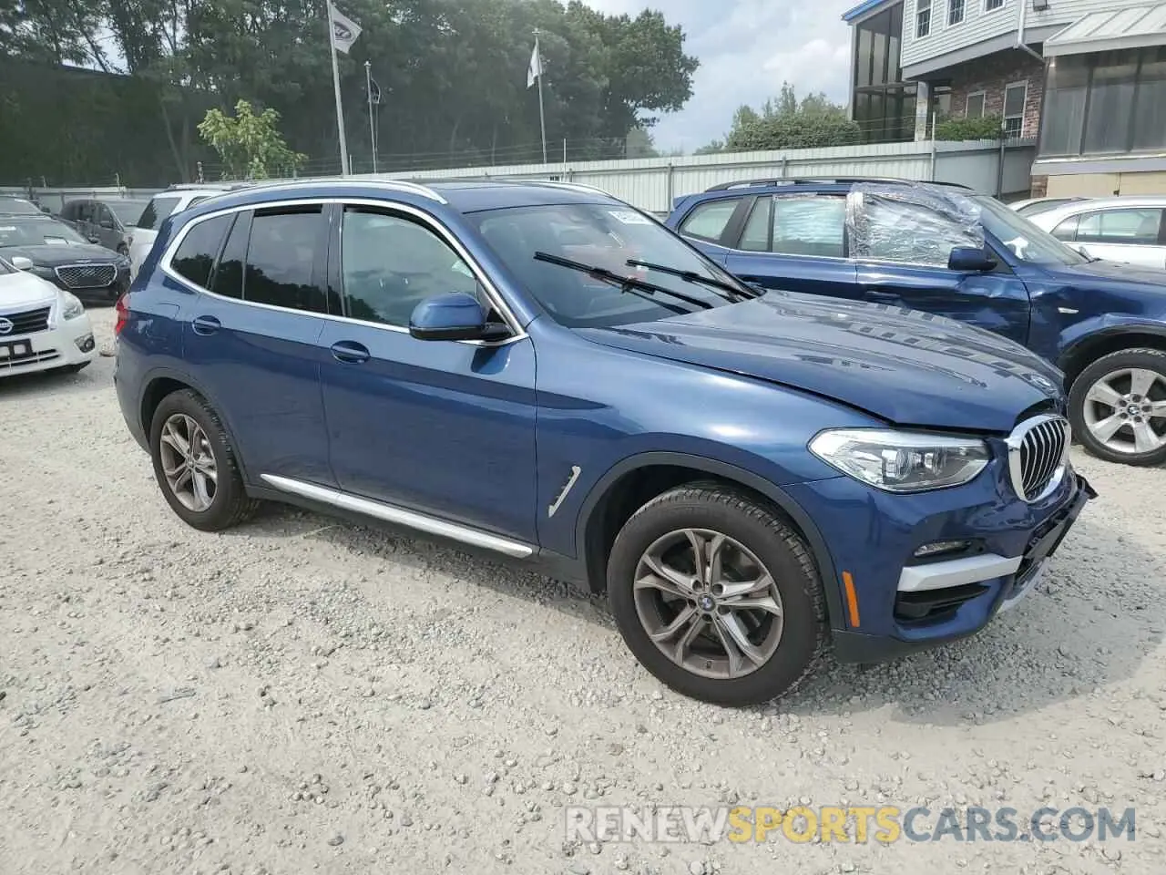 4 Photograph of a damaged car 5UXTY5C08M9G72003 BMW X3 2021