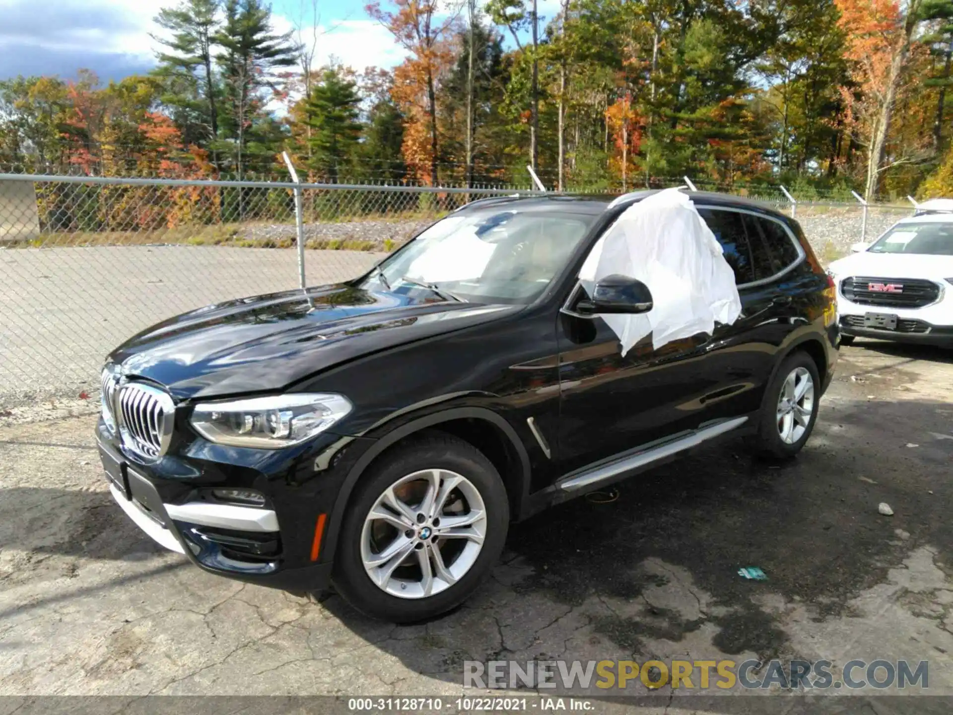 2 Photograph of a damaged car 5UXTY5C08M9H04108 BMW X3 2021