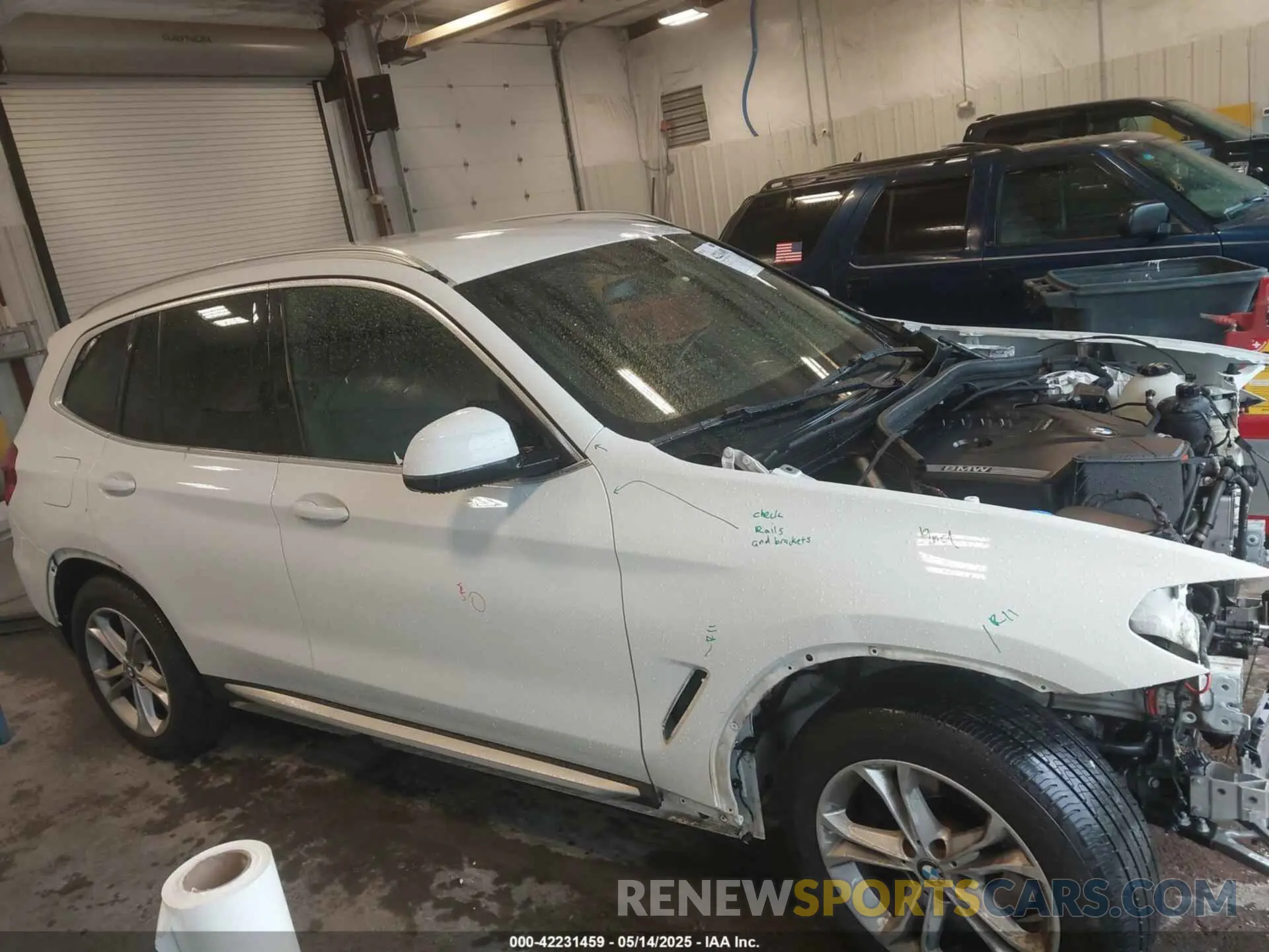13 Photograph of a damaged car 5UXTY5C08M9H59027 BMW X3 2021