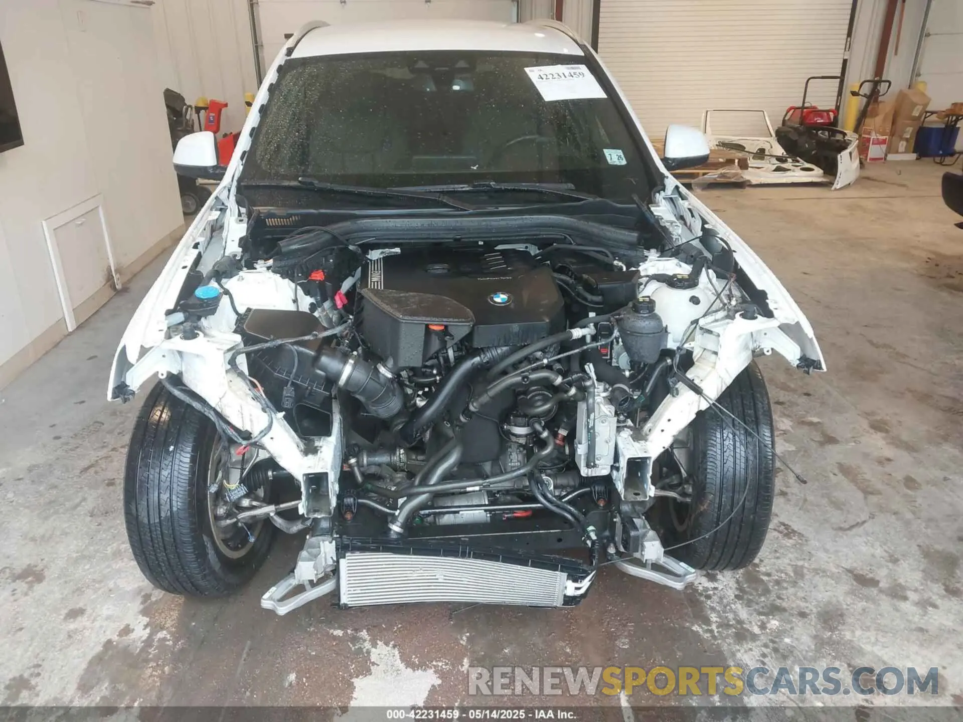6 Photograph of a damaged car 5UXTY5C08M9H59027 BMW X3 2021
