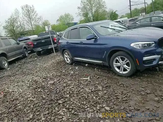 14 Photograph of a damaged car 5UXTY5C09M9E17120 BMW X3 2021