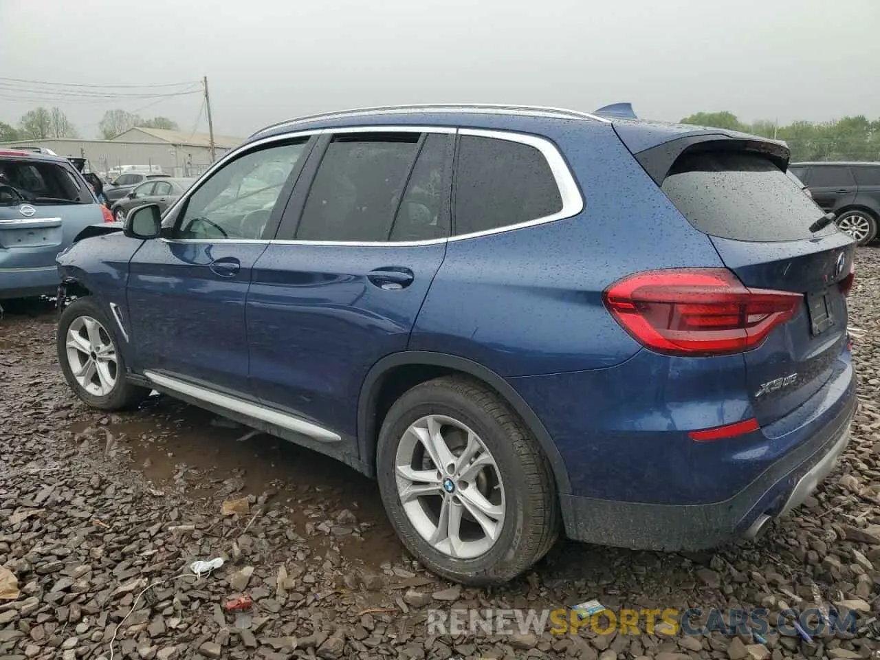 2 Photograph of a damaged car 5UXTY5C09M9E17120 BMW X3 2021