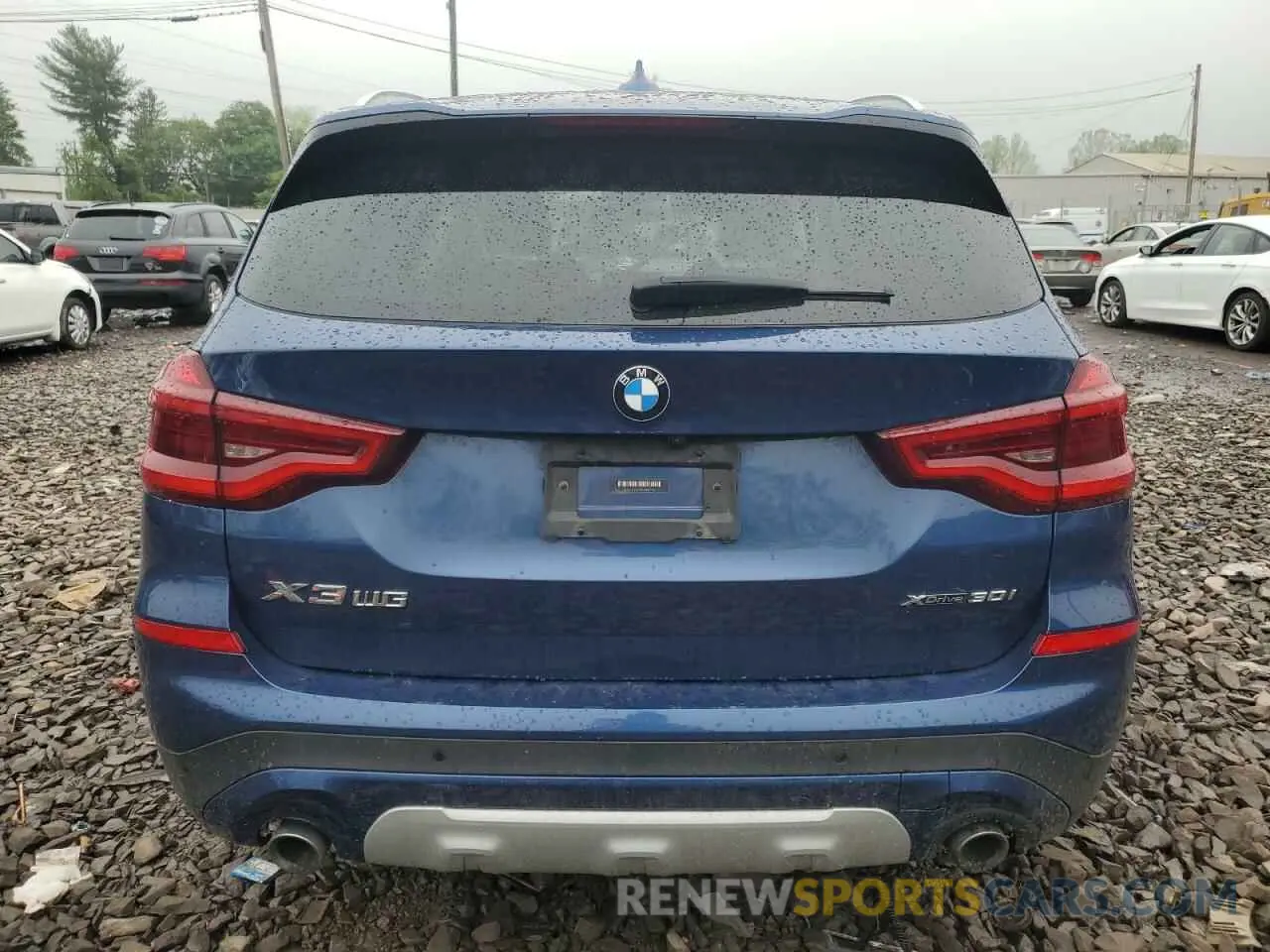 6 Photograph of a damaged car 5UXTY5C09M9E17120 BMW X3 2021