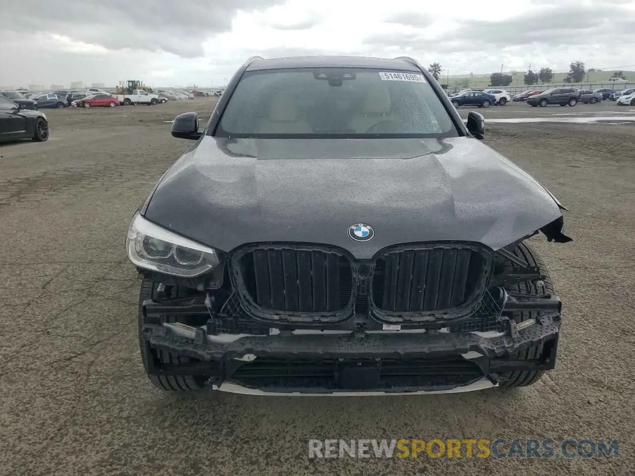 5 Photograph of a damaged car 5UXTY5C09M9E29882 BMW X3 2021
