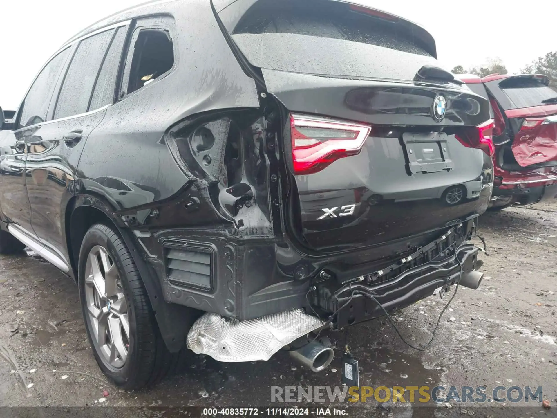 20 Photograph of a damaged car 5UXTY5C09M9F25818 BMW X3 2021