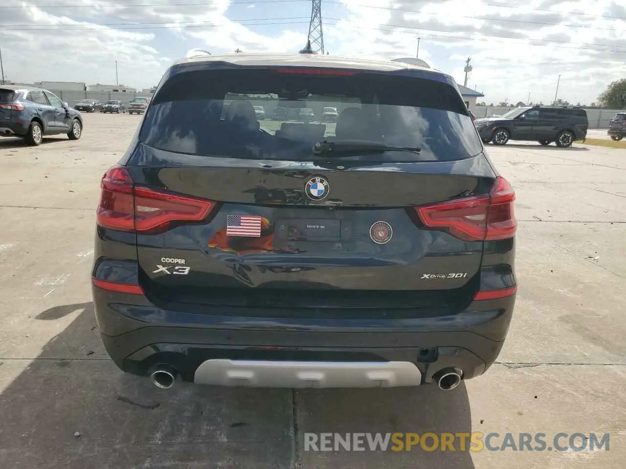6 Photograph of a damaged car 5UXTY5C09M9G98366 BMW X3 2021
