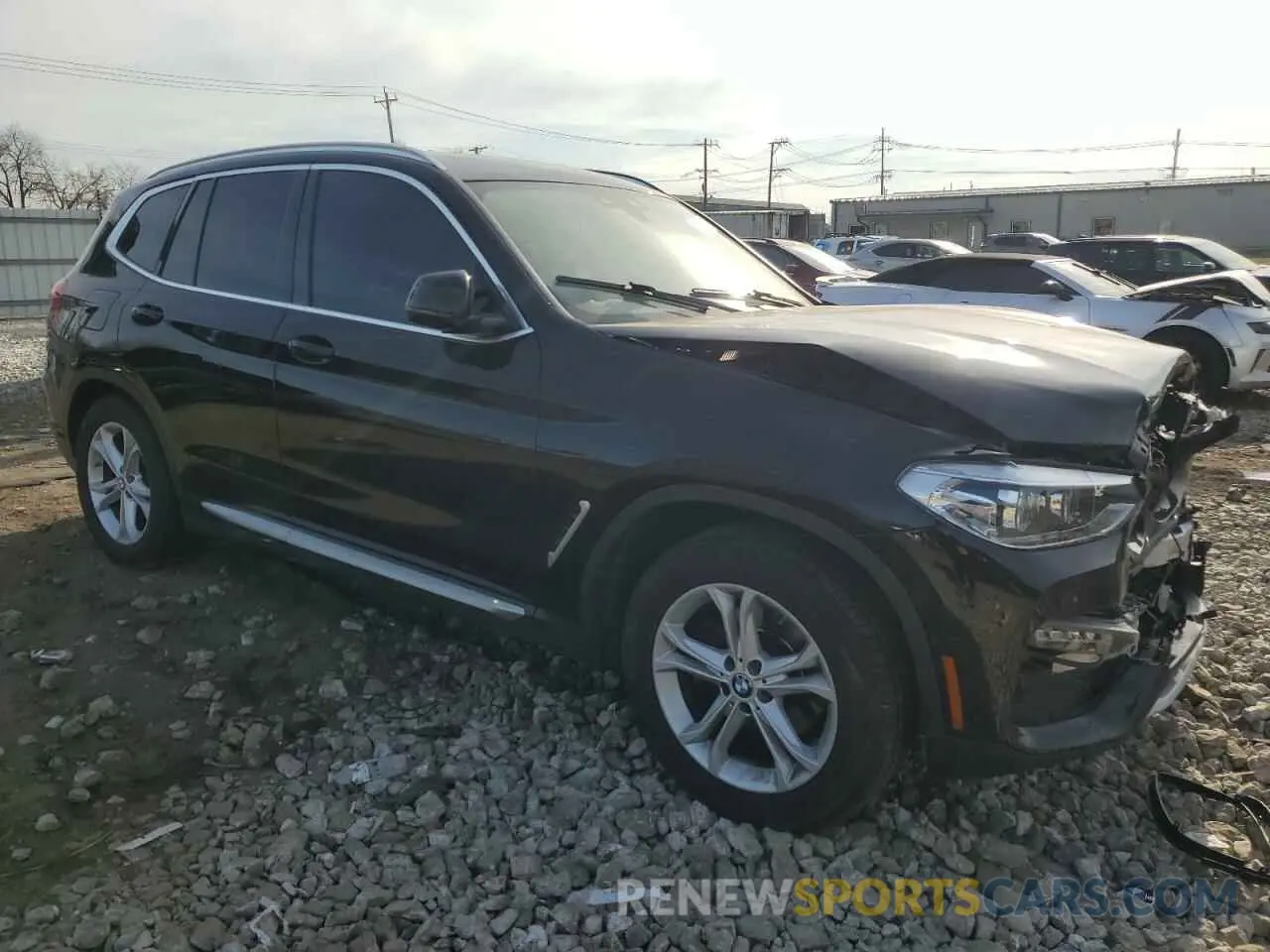 4 Photograph of a damaged car 5UXTY5C0XM9D91868 BMW X3 2021