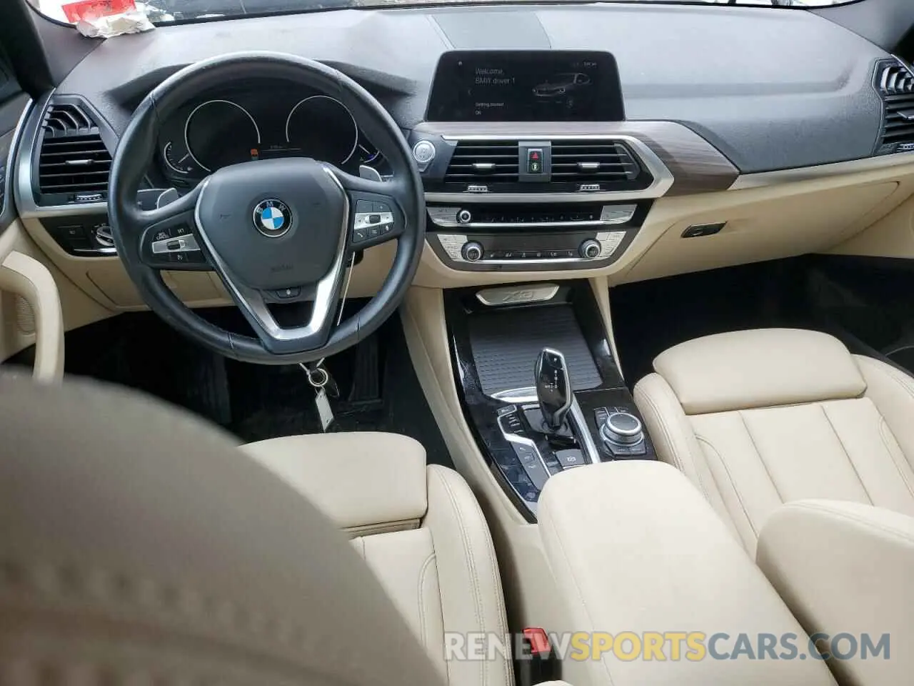 8 Photograph of a damaged car 5UXTY5C0XM9E70795 BMW X3 2021