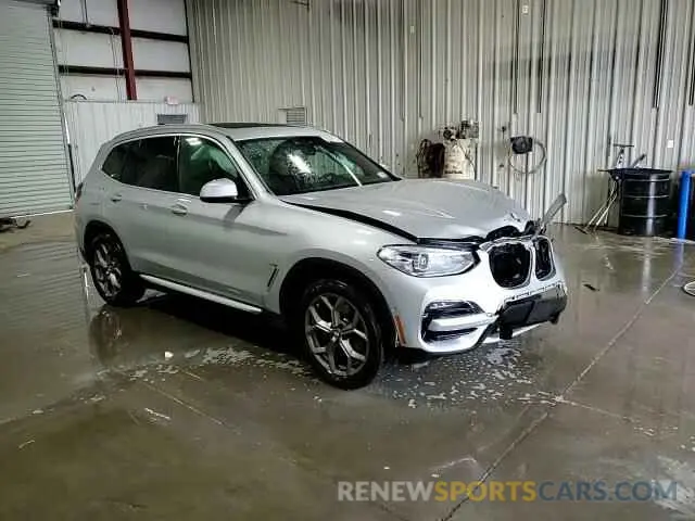 14 Photograph of a damaged car 5UXTY5C0XM9E72644 BMW X3 2021