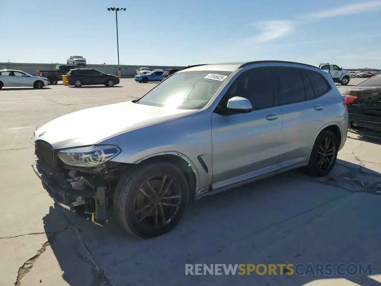 1 Photograph of a damaged car 5UXTY5C0XM9F13239 BMW X3 2021
