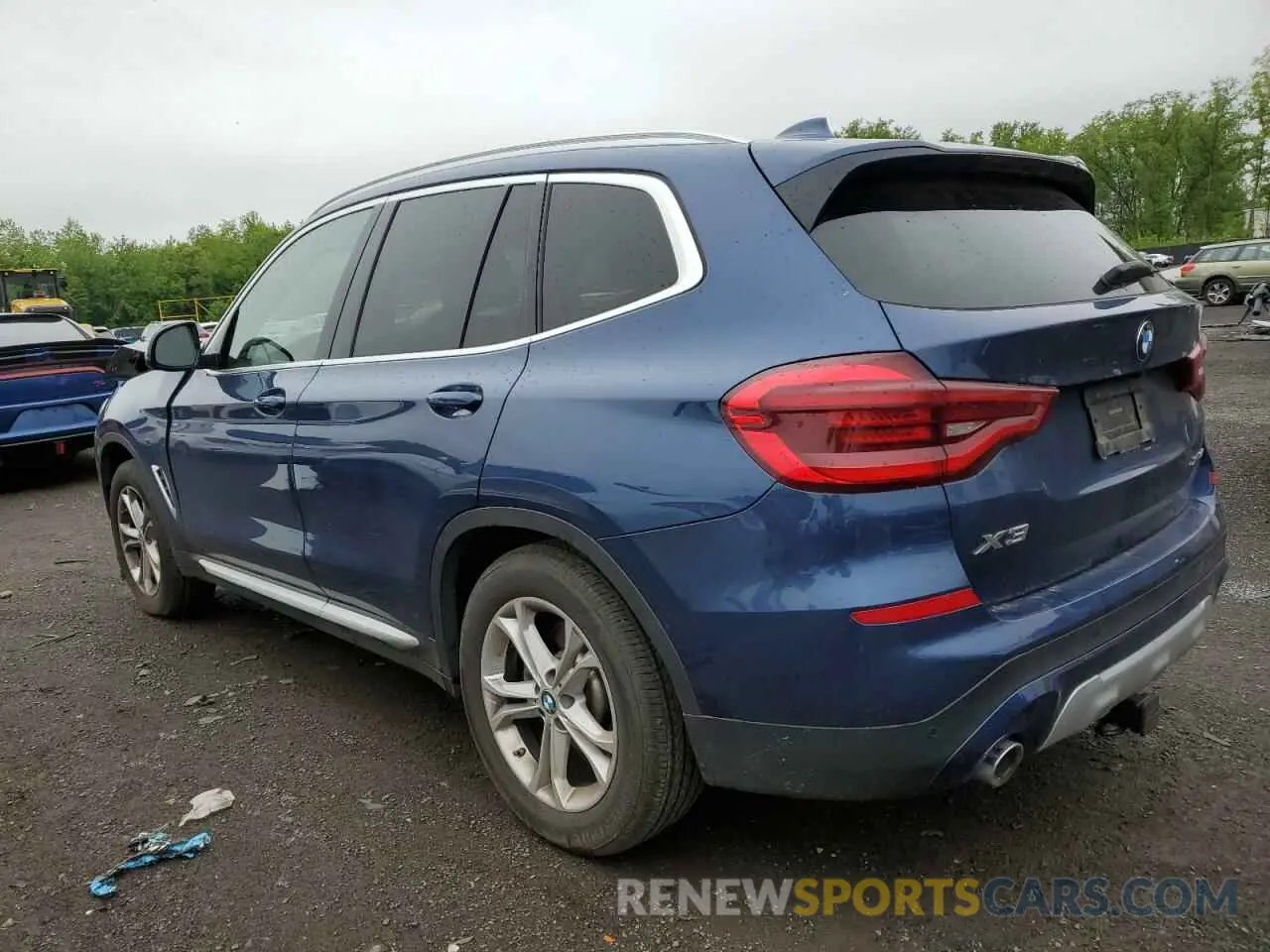 2 Photograph of a damaged car 5UXTY5C0XM9F65115 BMW X3 2021