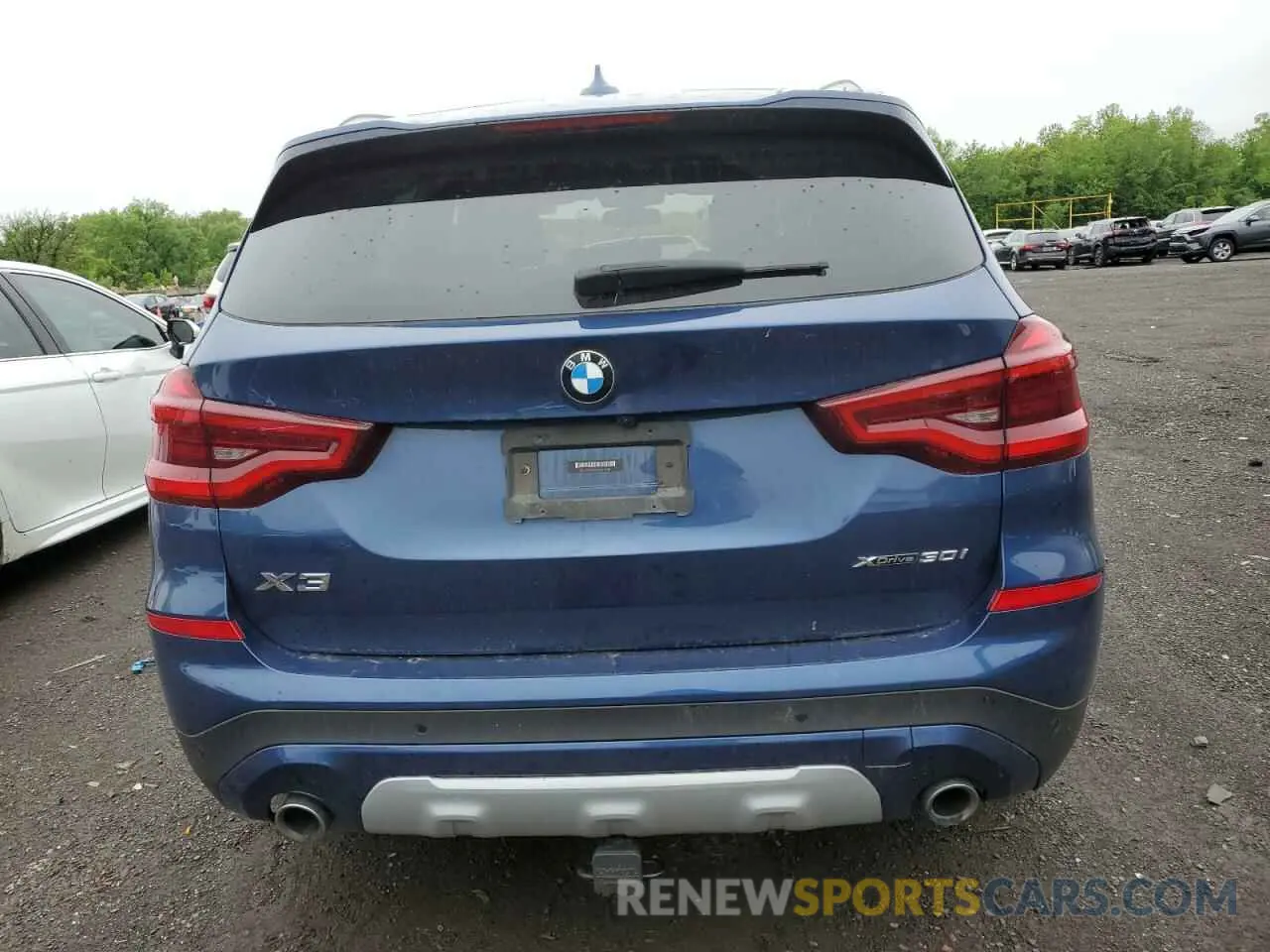 6 Photograph of a damaged car 5UXTY5C0XM9F65115 BMW X3 2021