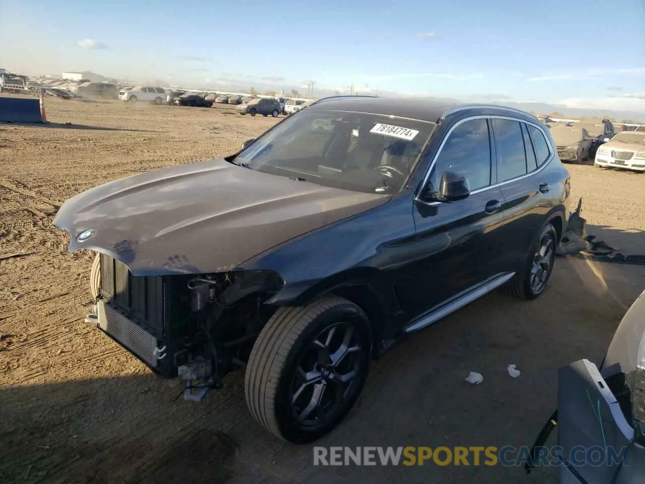 1 Photograph of a damaged car 5UXTY5C0XM9F82724 BMW X3 2021