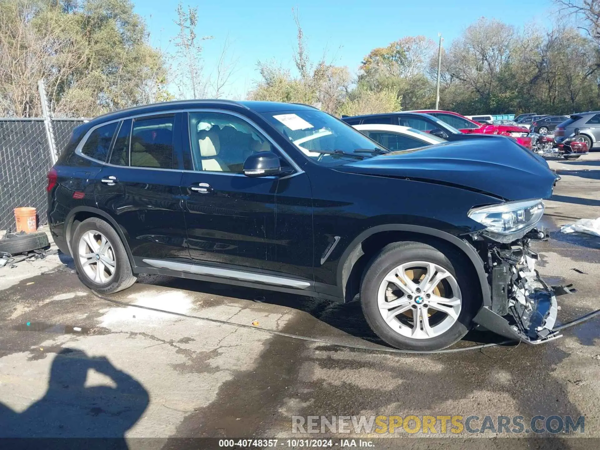 12 Photograph of a damaged car 5UXTY5C0XM9G04429 BMW X3 2021