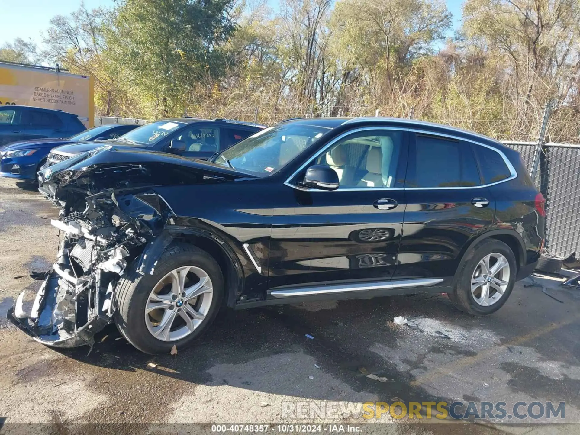 13 Photograph of a damaged car 5UXTY5C0XM9G04429 BMW X3 2021