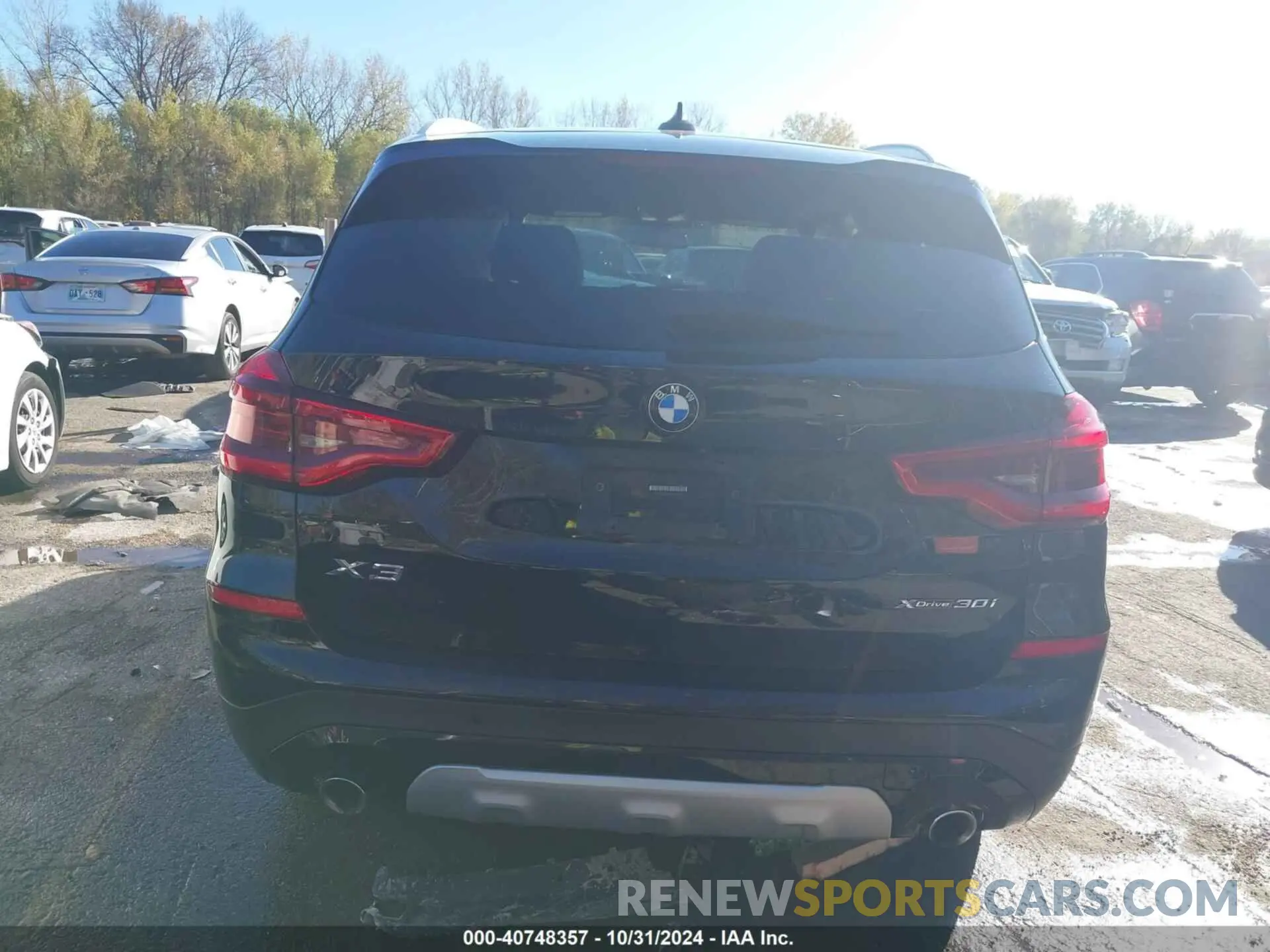 15 Photograph of a damaged car 5UXTY5C0XM9G04429 BMW X3 2021