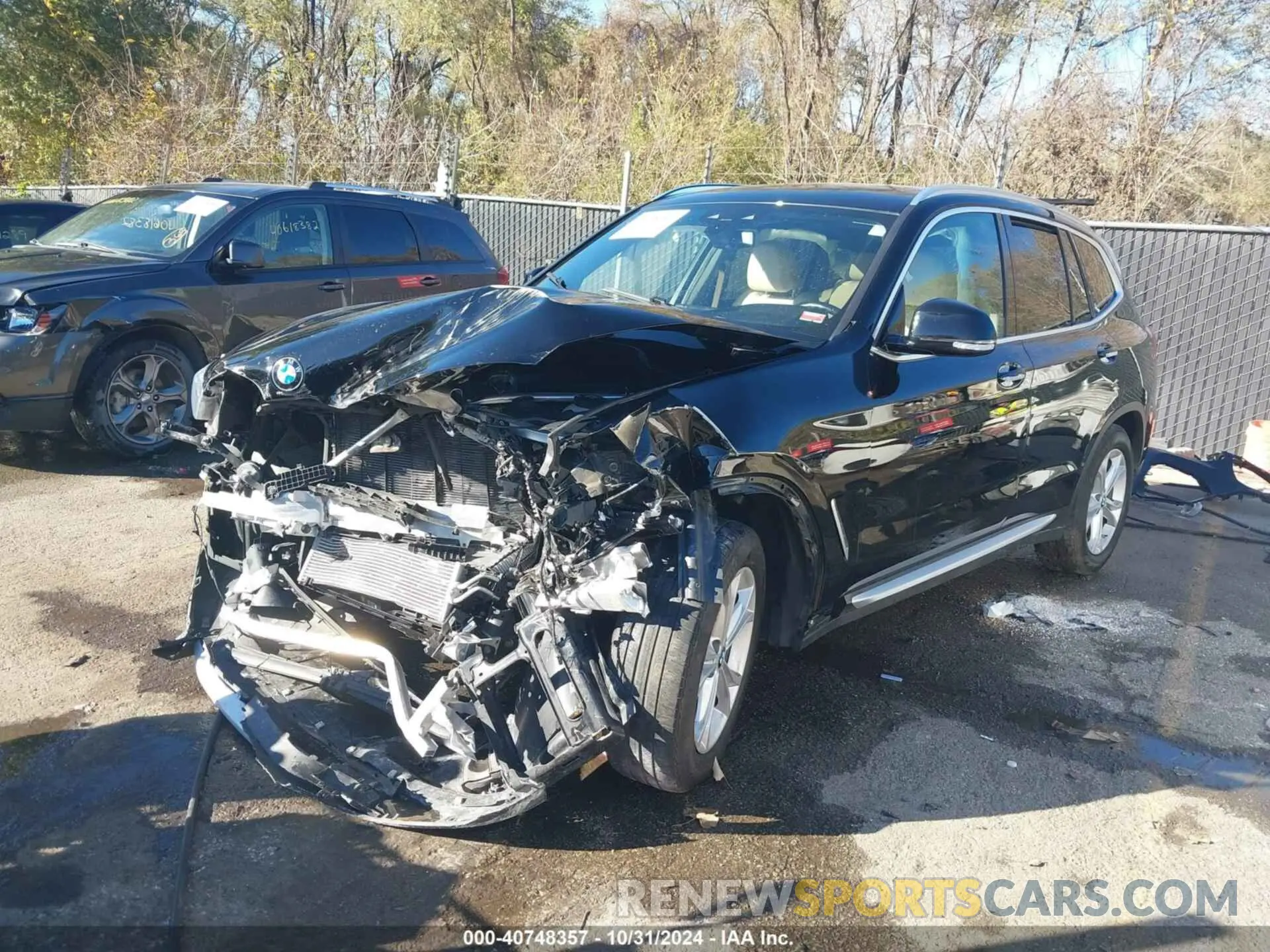 2 Photograph of a damaged car 5UXTY5C0XM9G04429 BMW X3 2021