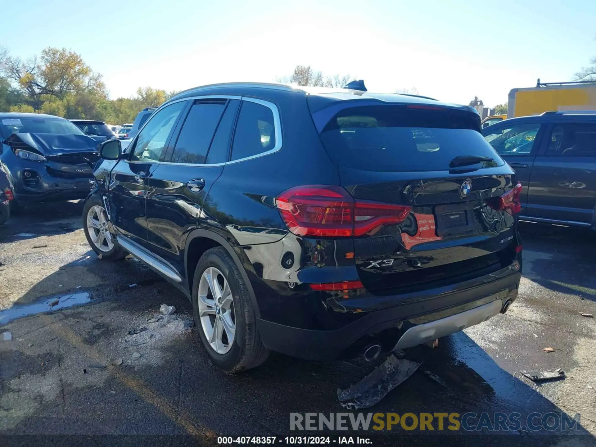 3 Photograph of a damaged car 5UXTY5C0XM9G04429 BMW X3 2021