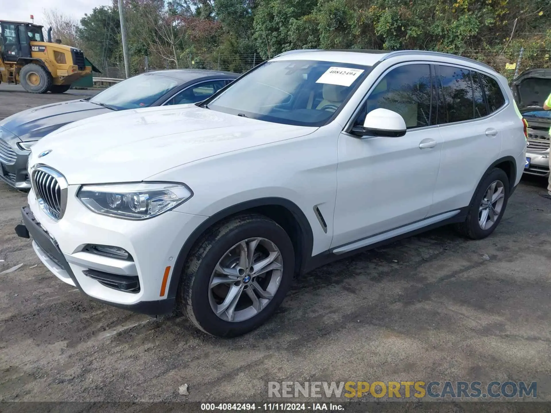 2 Photograph of a damaged car 5UXTY5C0XM9G14684 BMW X3 2021