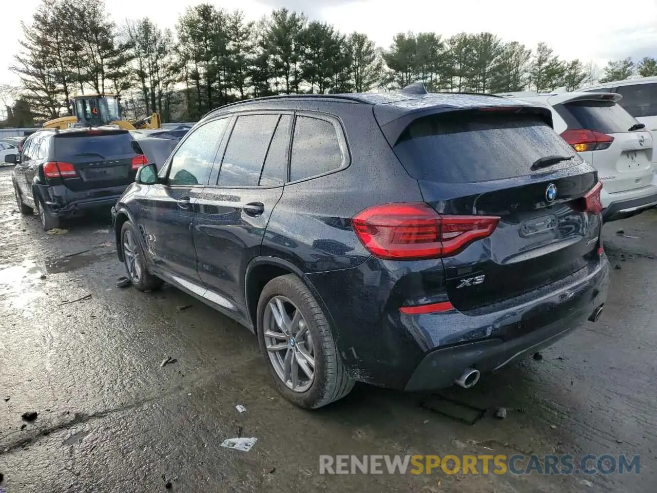 2 Photograph of a damaged car 5UXTY5C0XM9G65523 BMW X3 2021