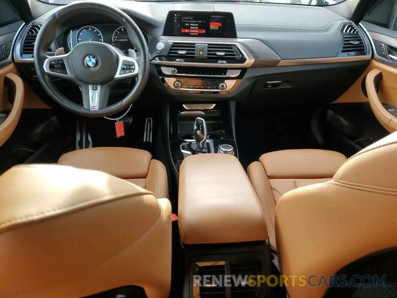 8 Photograph of a damaged car 5UXTY5C0XM9G65523 BMW X3 2021