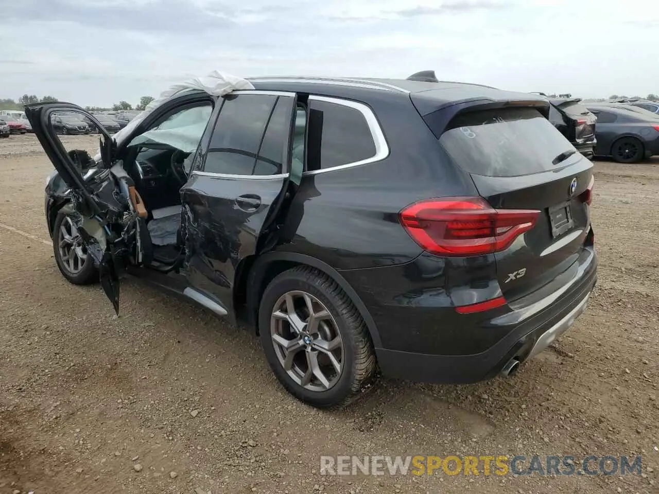 2 Photograph of a damaged car 5UXTY5C0XM9G87392 BMW X3 2021