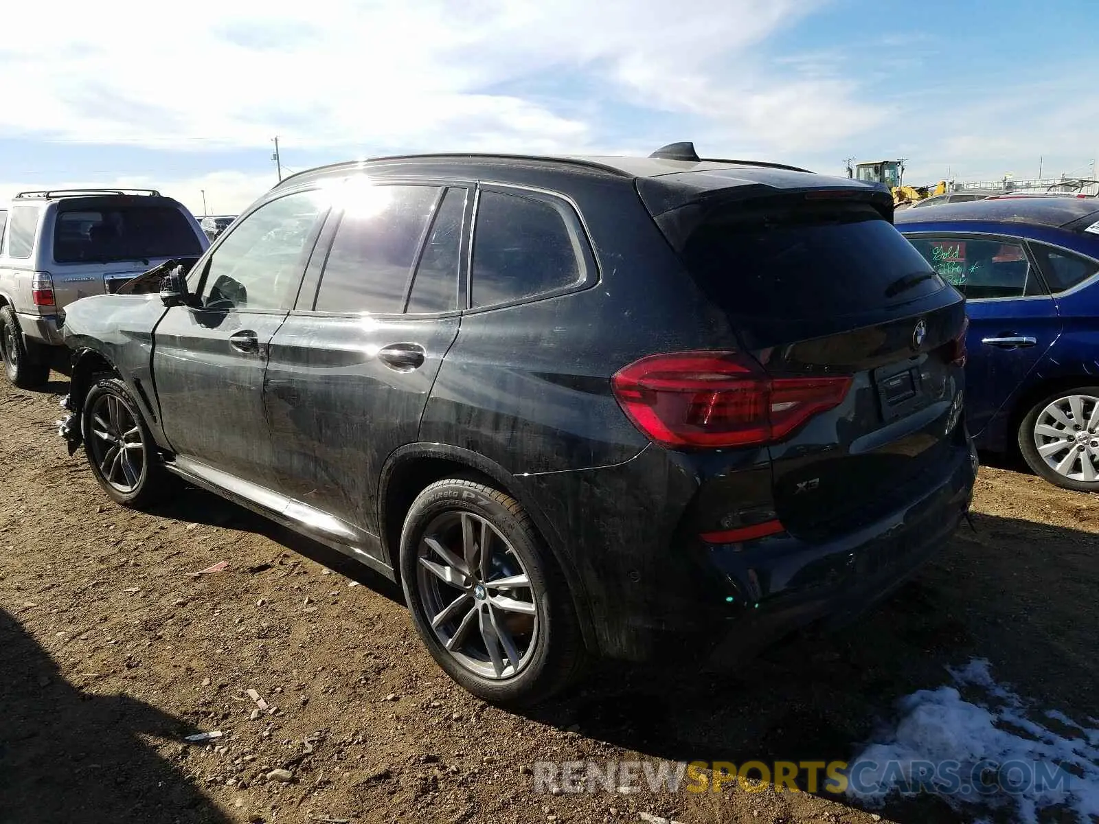 3 Photograph of a damaged car 5UXTY9C00M9F30753 BMW X3 2021