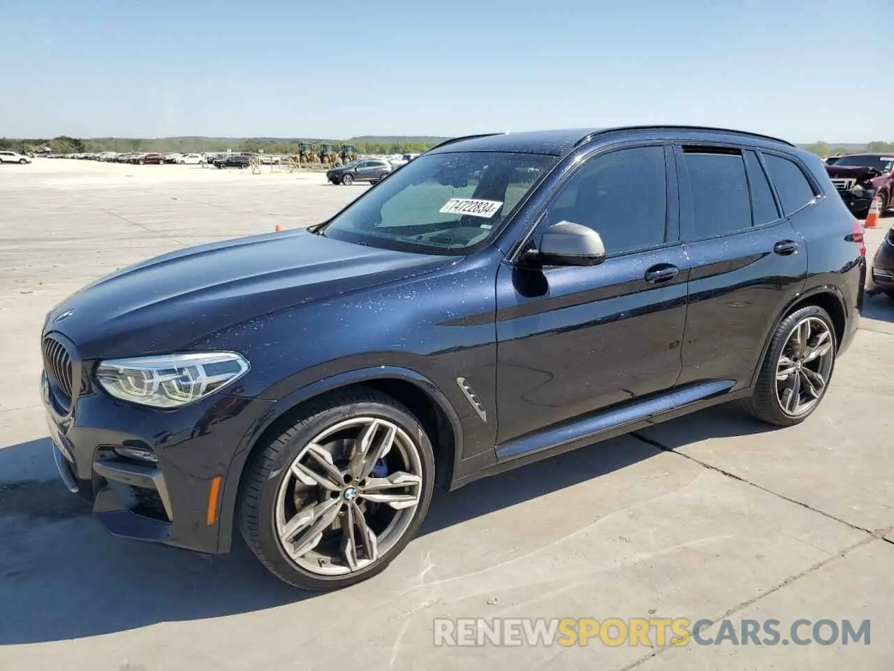 1 Photograph of a damaged car 5UXTY9C00M9F94212 BMW X3 2021