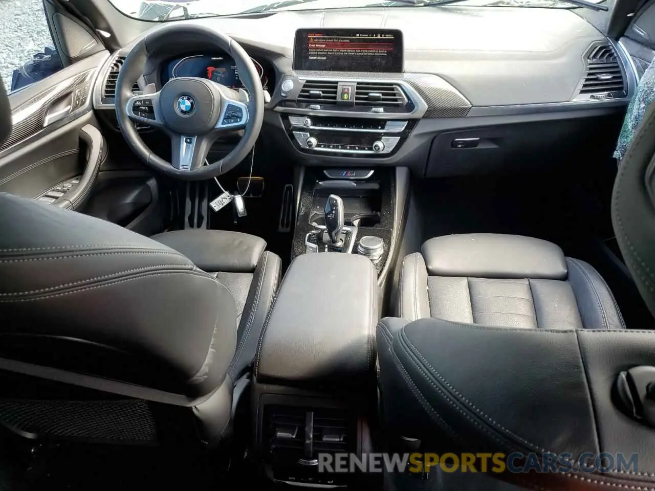 8 Photograph of a damaged car 5UXTY9C04M9F93273 BMW X3 2021
