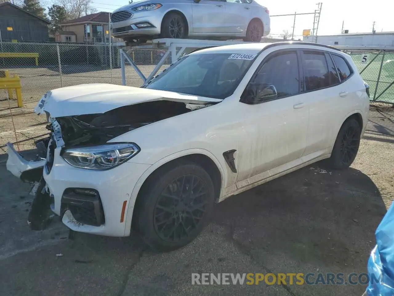 1 Photograph of a damaged car 5UXTY9C05M9F39805 BMW X3 2021