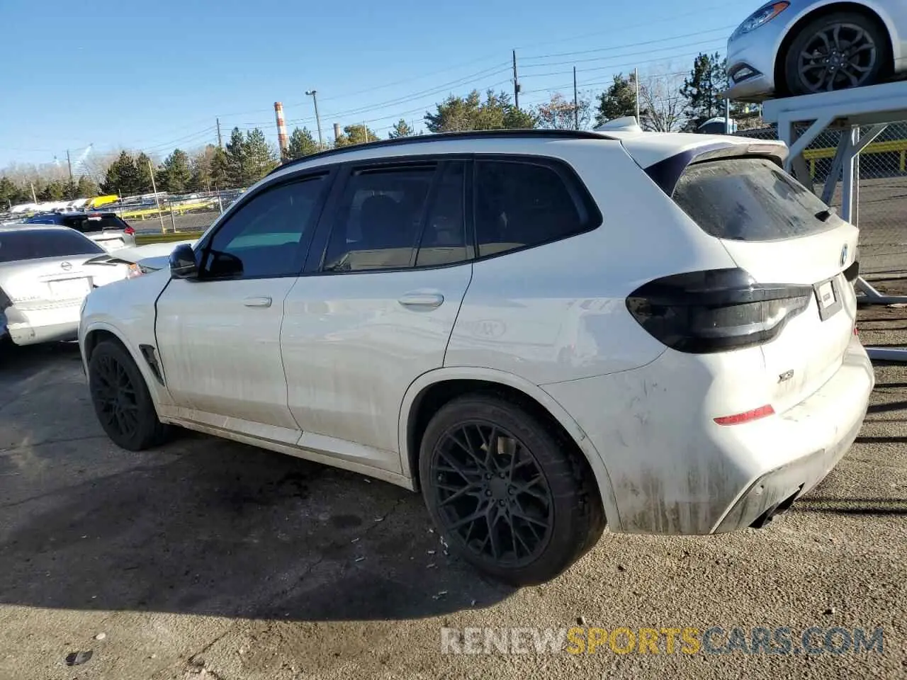 2 Photograph of a damaged car 5UXTY9C05M9F39805 BMW X3 2021
