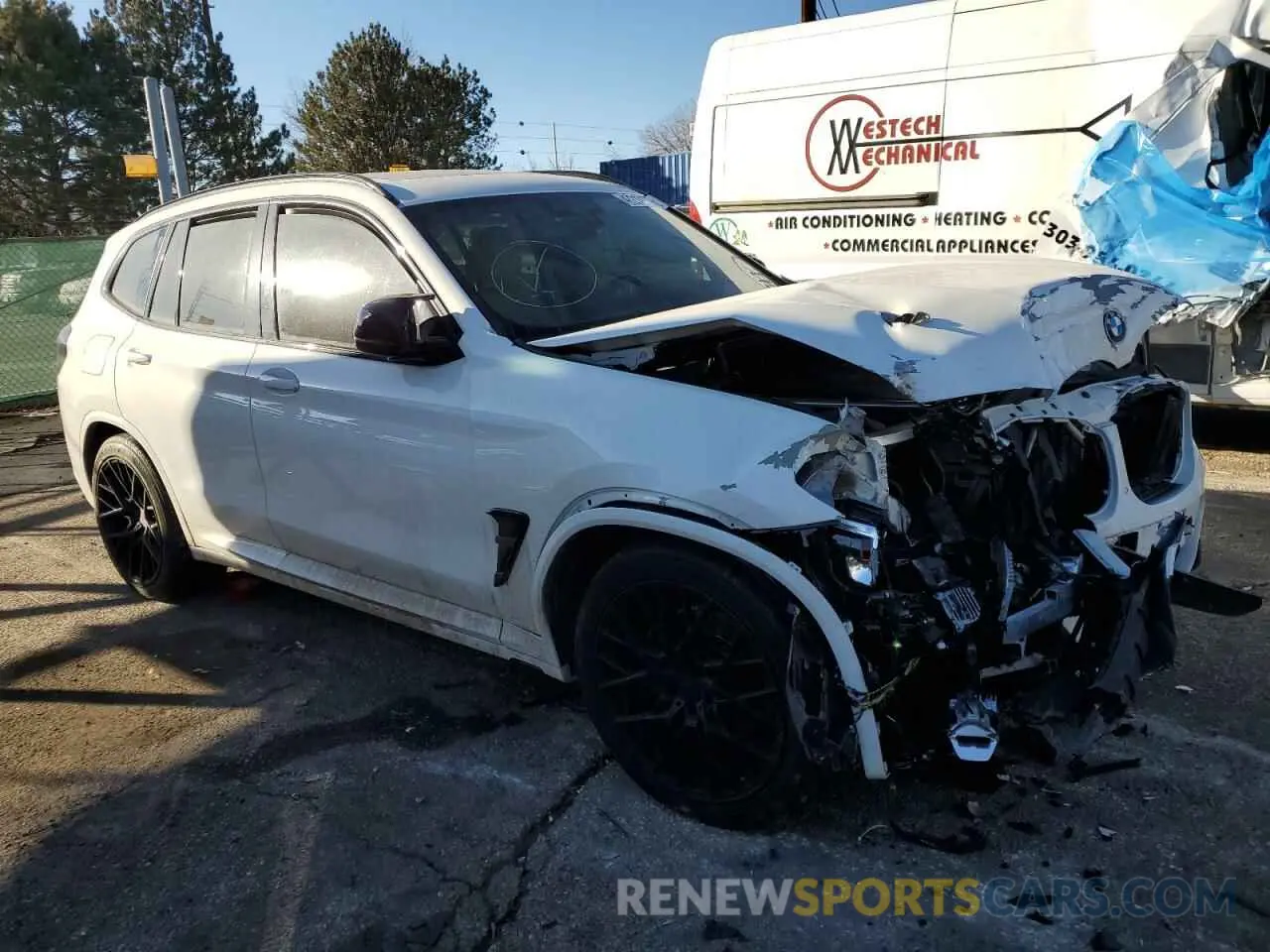 4 Photograph of a damaged car 5UXTY9C05M9F39805 BMW X3 2021