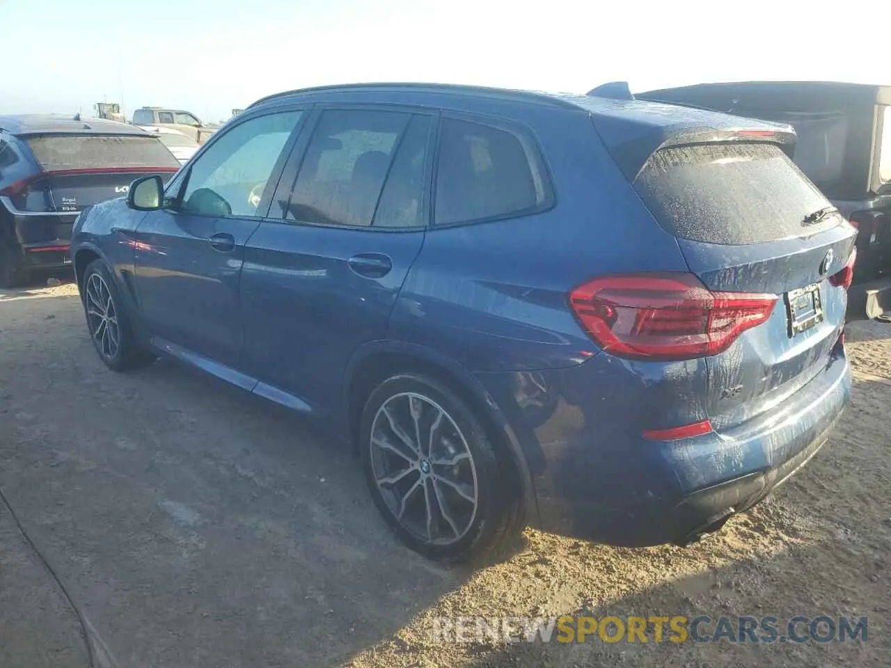 2 Photograph of a damaged car 5UXTY9C06M9G84478 BMW X3 2021