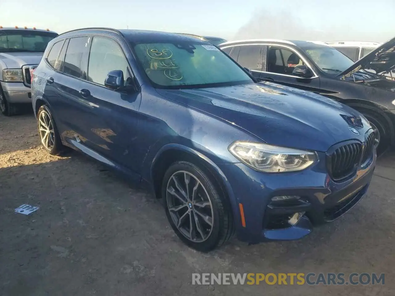 4 Photograph of a damaged car 5UXTY9C06M9G84478 BMW X3 2021