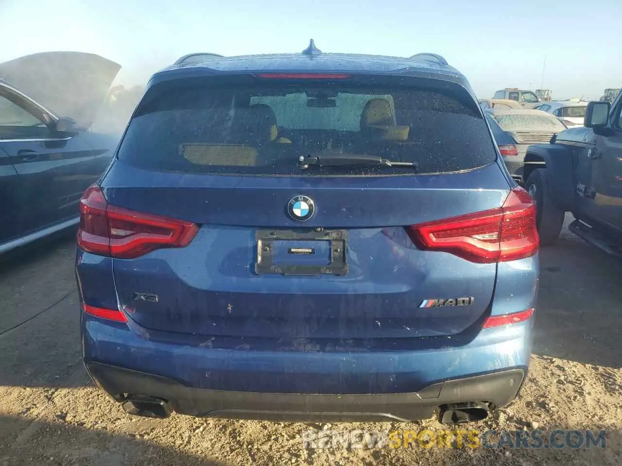 6 Photograph of a damaged car 5UXTY9C06M9G84478 BMW X3 2021