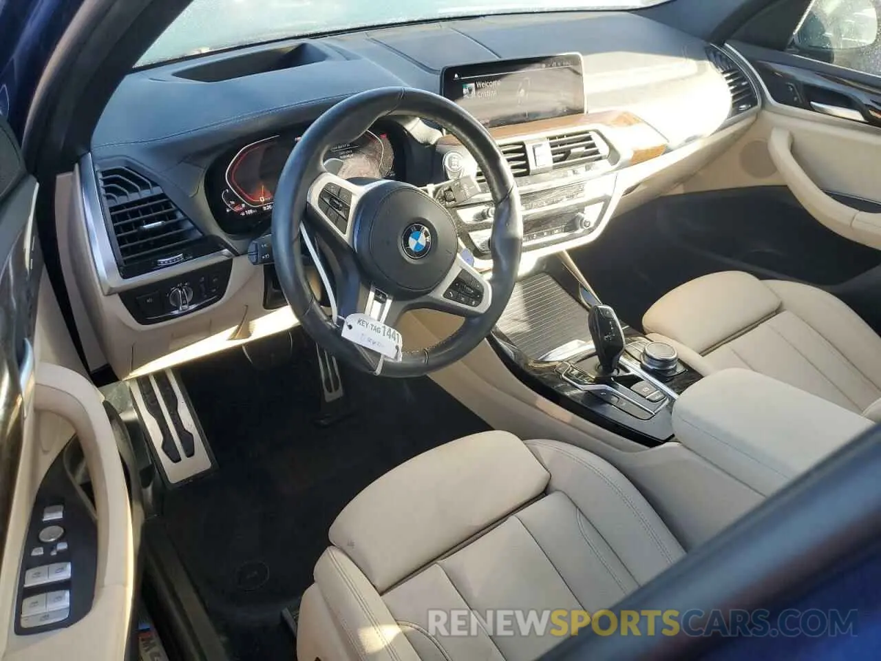 8 Photograph of a damaged car 5UXTY9C06M9G84478 BMW X3 2021