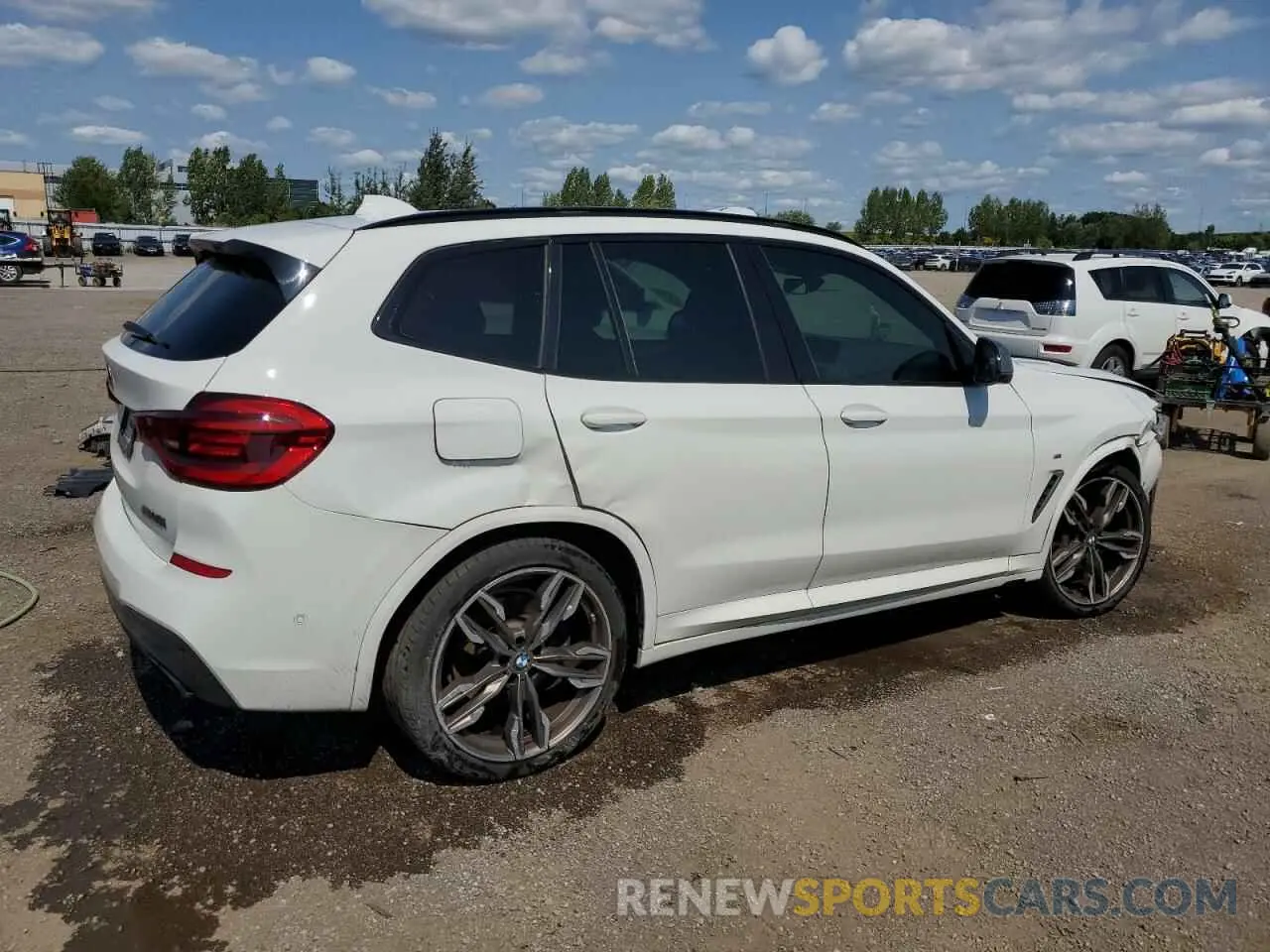 3 Photograph of a damaged car 5UXTY9C07M9E87478 BMW X3 2021