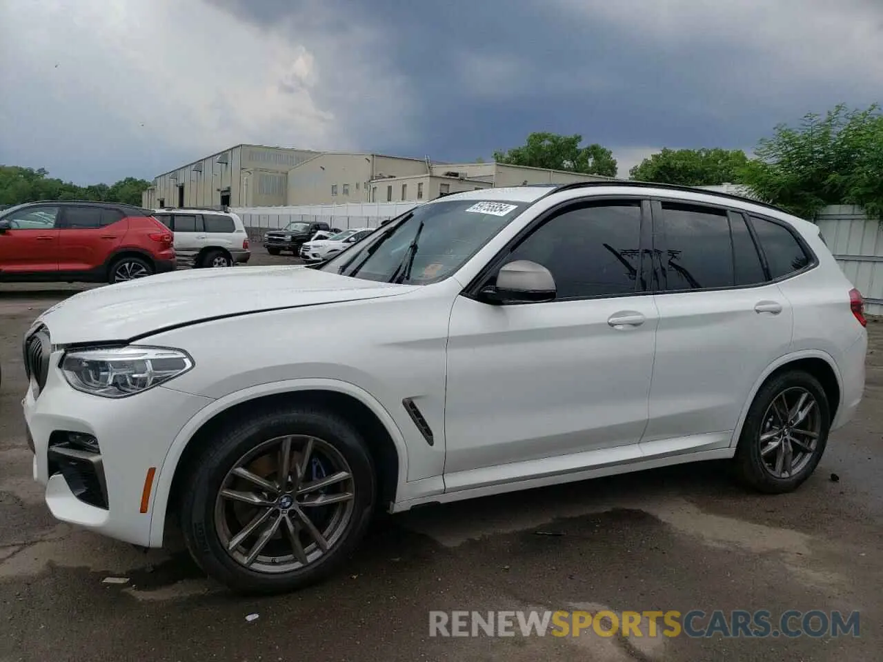 1 Photograph of a damaged car 5UXTY9C07M9F71798 BMW X3 2021