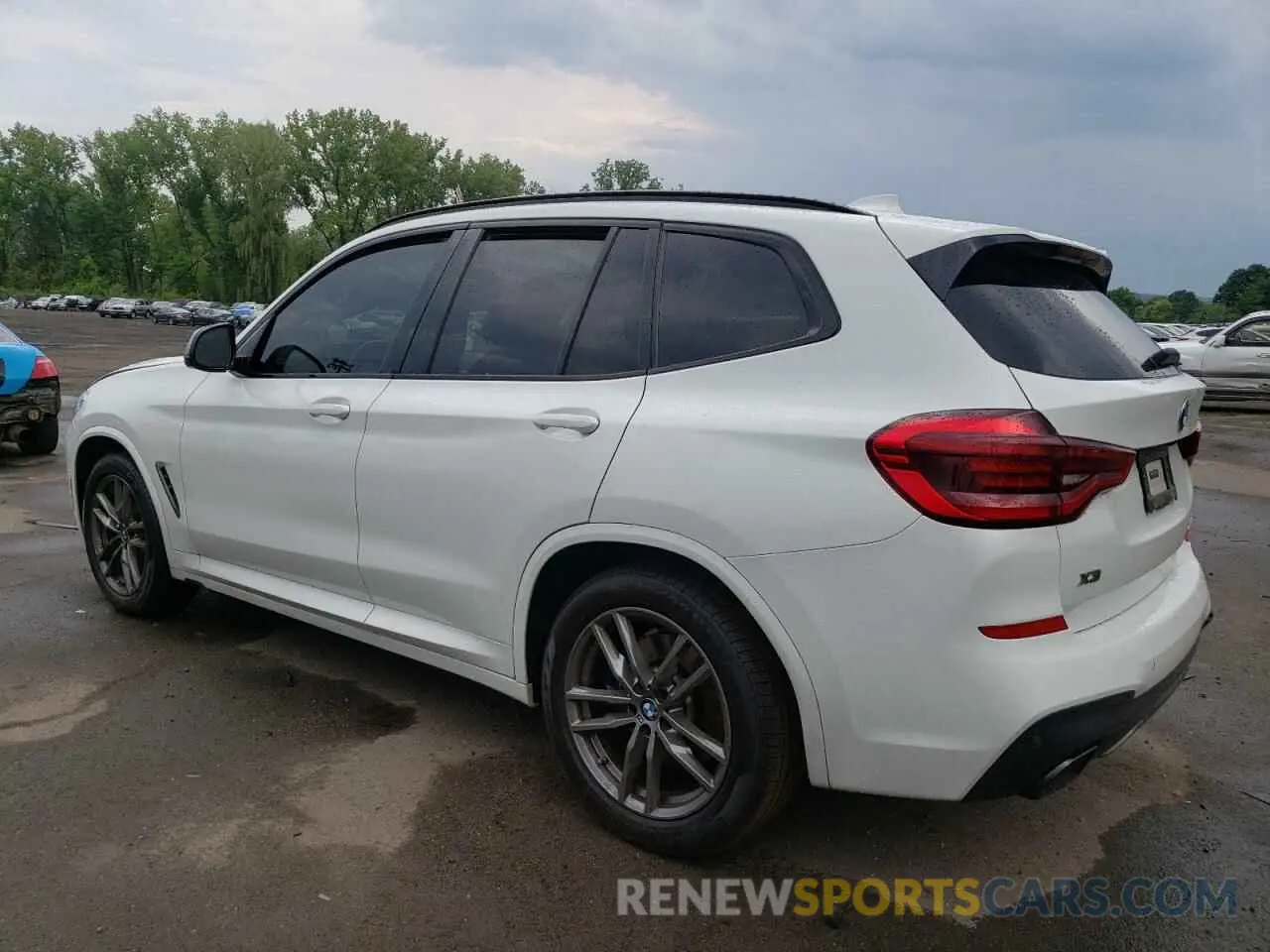 2 Photograph of a damaged car 5UXTY9C07M9F71798 BMW X3 2021