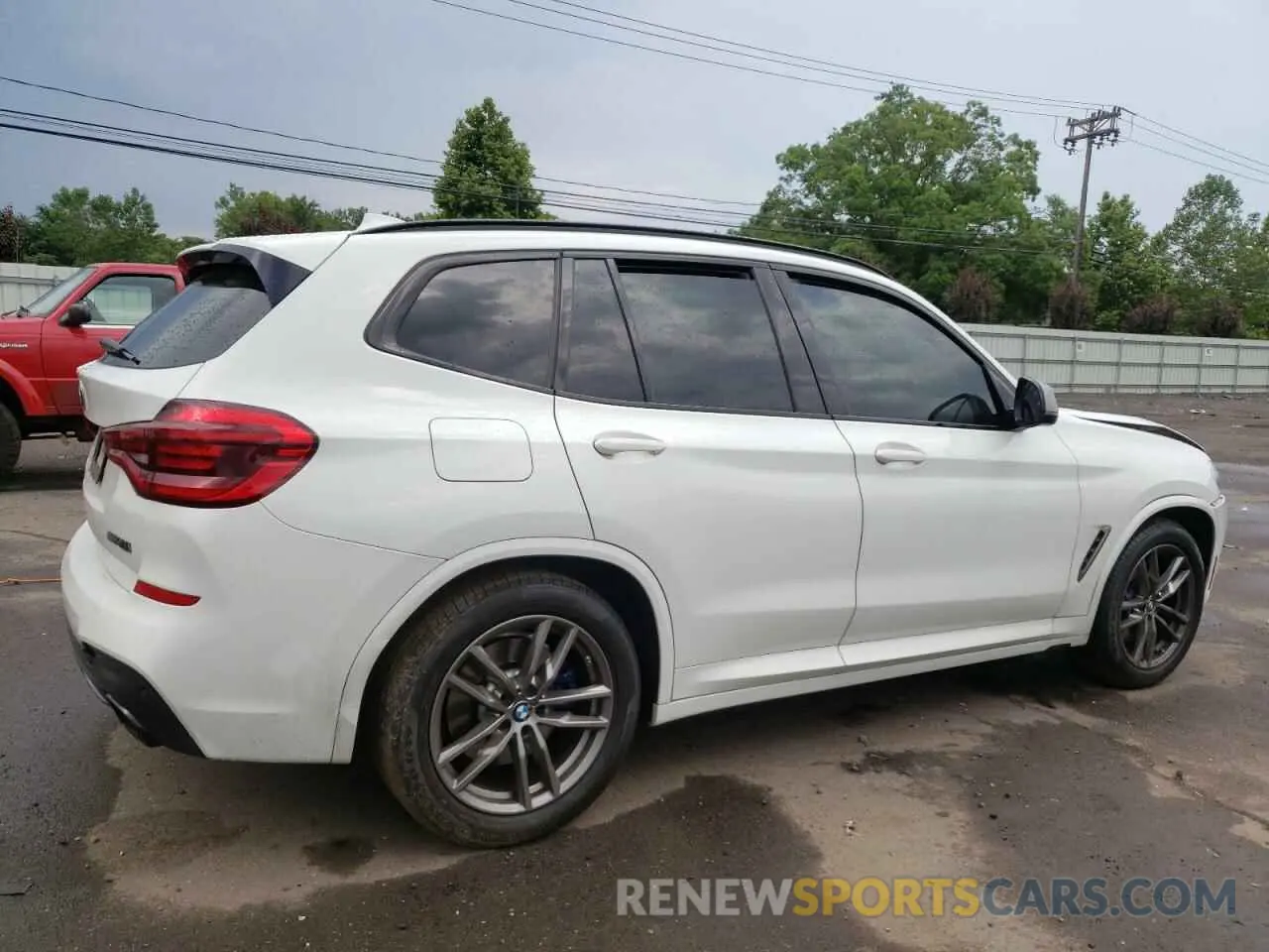 3 Photograph of a damaged car 5UXTY9C07M9F71798 BMW X3 2021