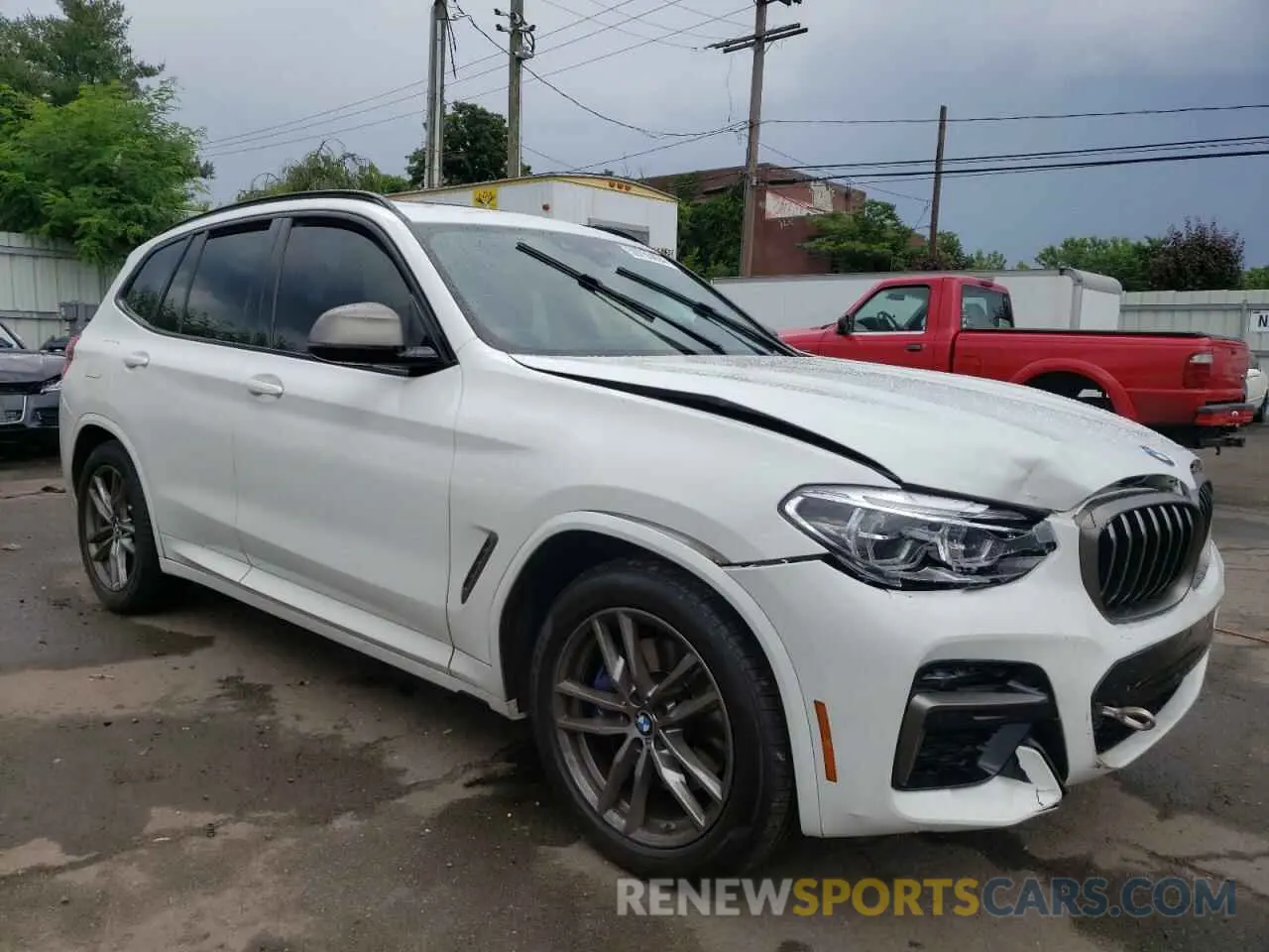4 Photograph of a damaged car 5UXTY9C07M9F71798 BMW X3 2021