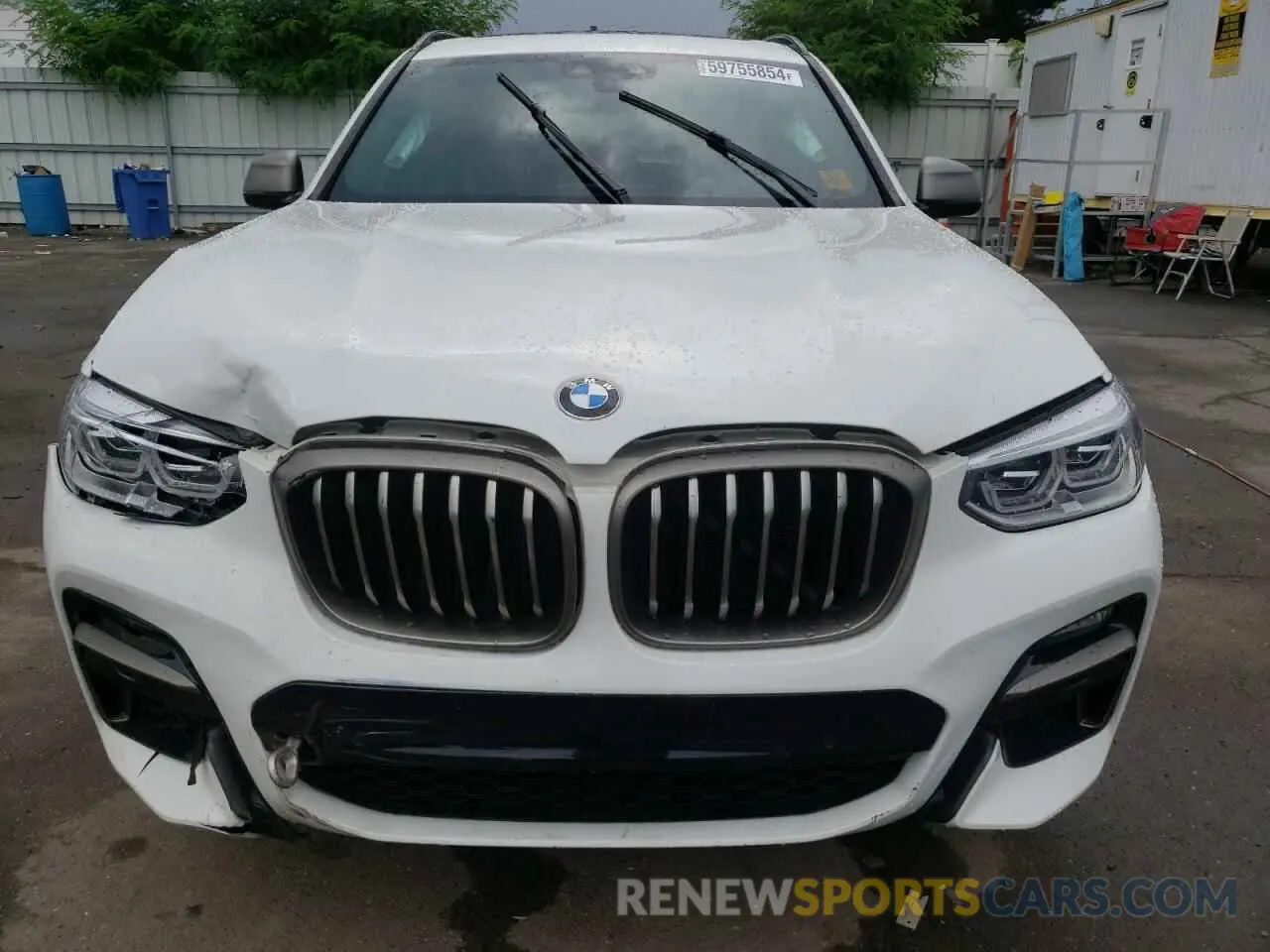 5 Photograph of a damaged car 5UXTY9C07M9F71798 BMW X3 2021