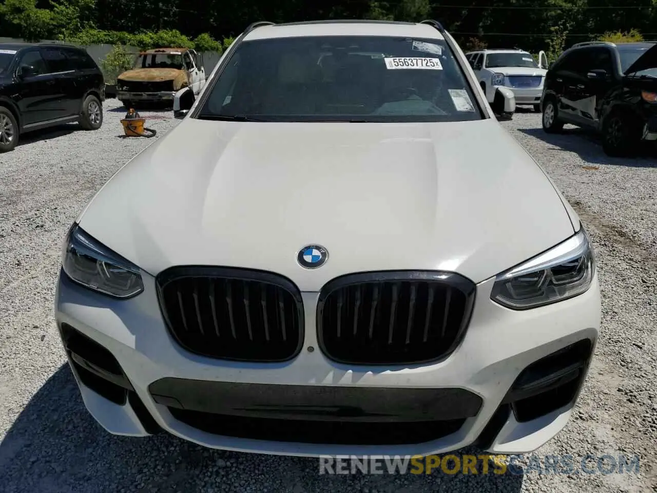 5 Photograph of a damaged car 5UXTY9C08M9H43918 BMW X3 2021