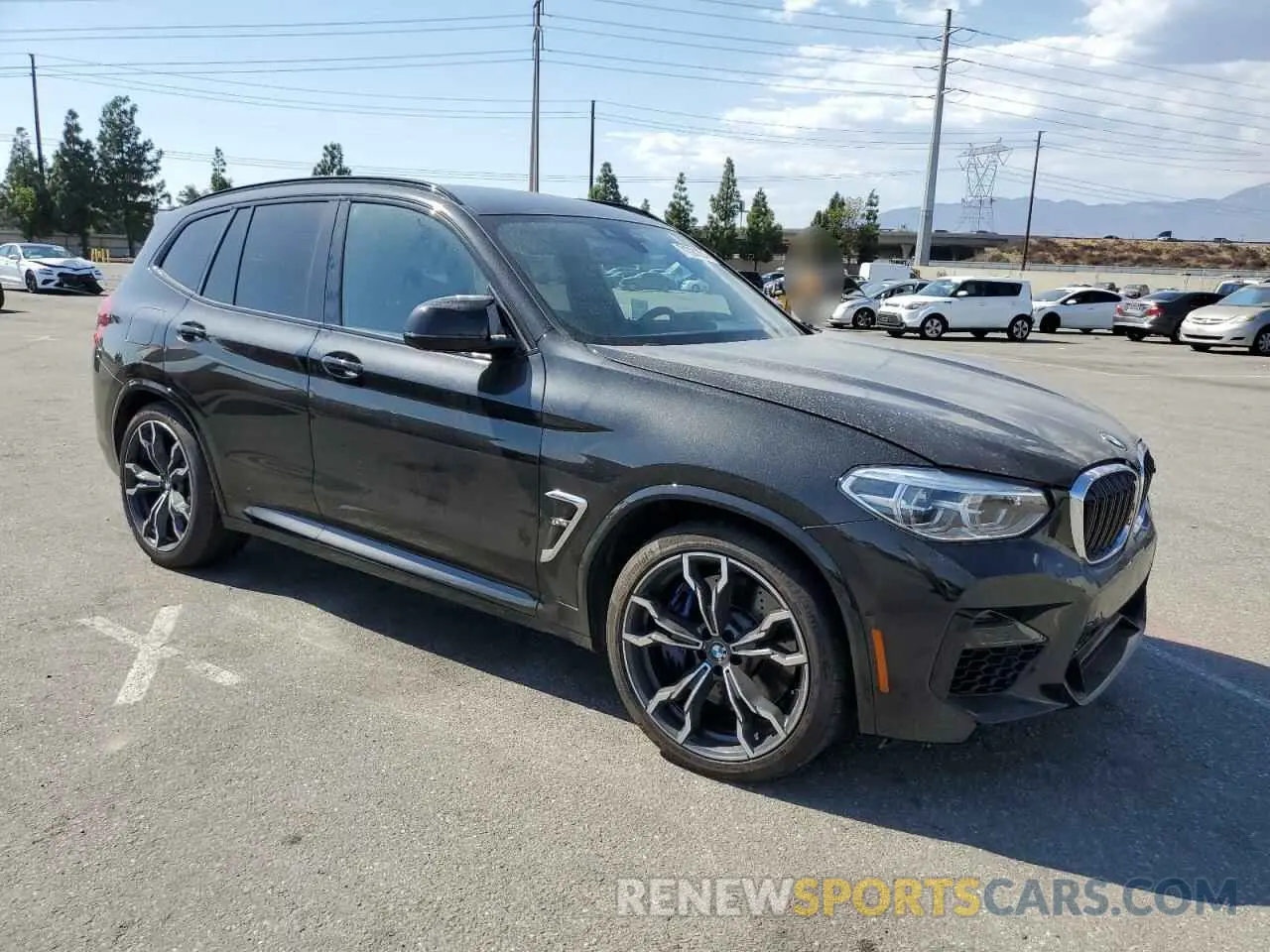 4 Photograph of a damaged car 5YMTS0C05M9F31855 BMW X3 2021