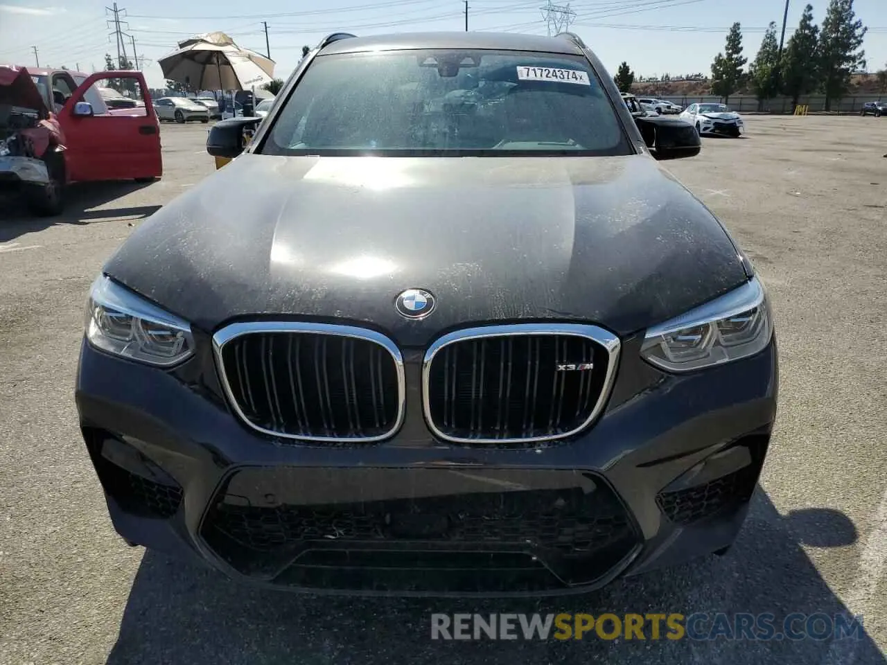 5 Photograph of a damaged car 5YMTS0C05M9F31855 BMW X3 2021