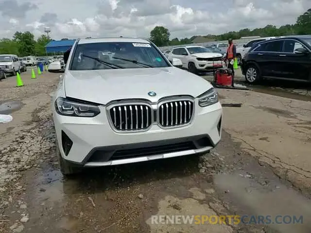 14 Photograph of a damaged car 5UX43DP01N9M92660 BMW X3 2022