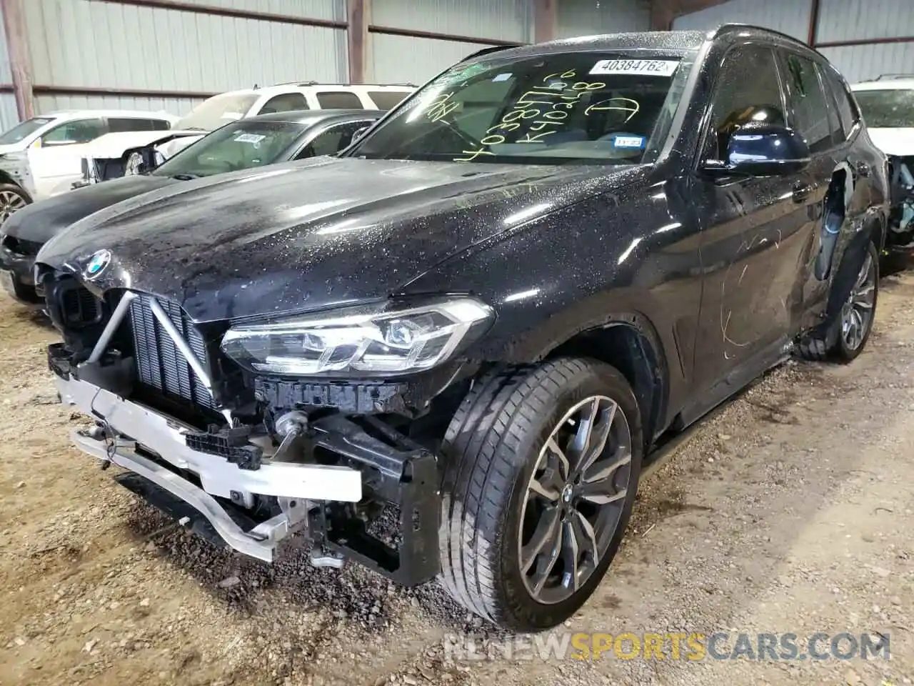 2 Photograph of a damaged car 5UX43DP02N9K40268 BMW X3 2022