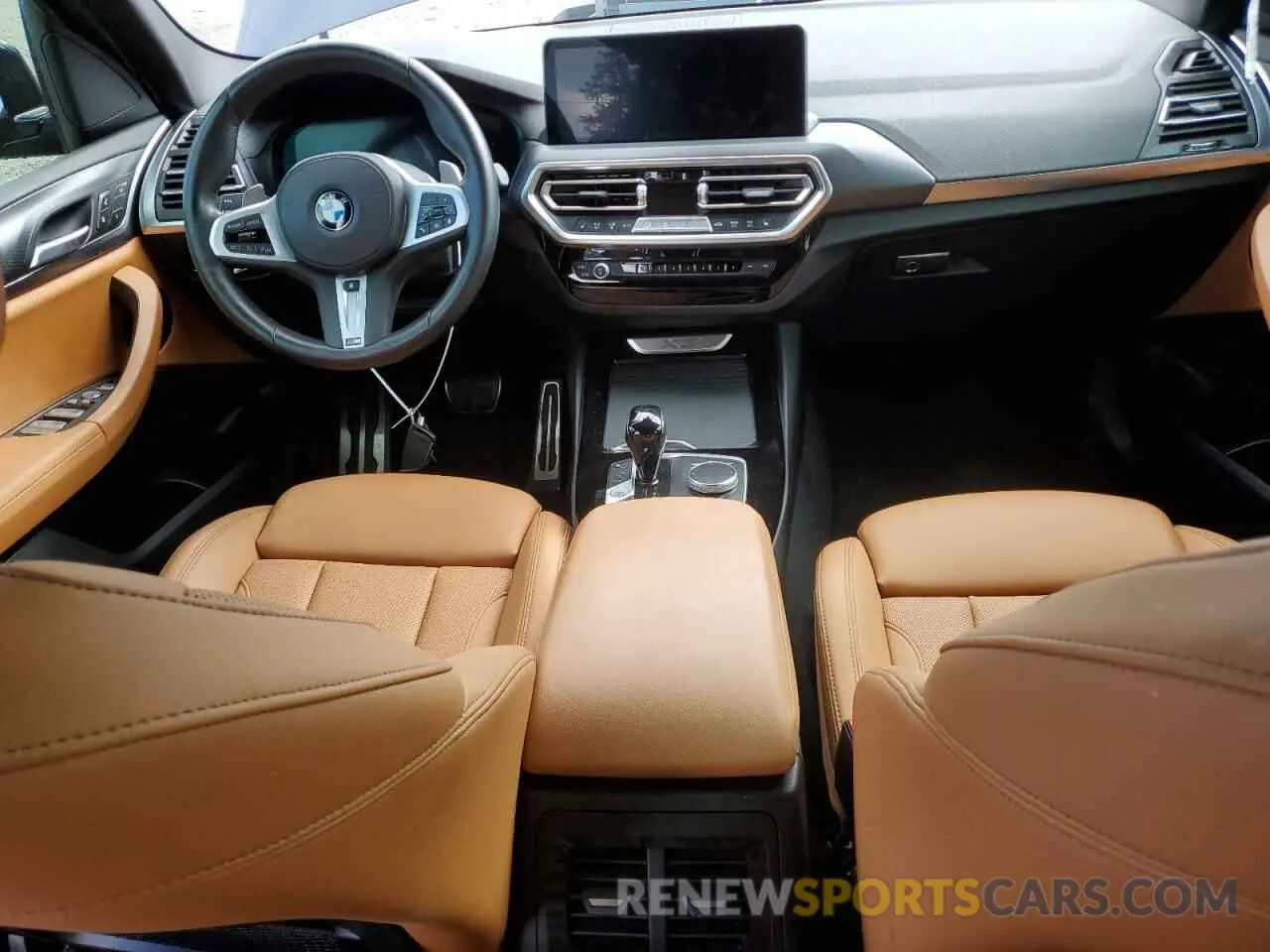8 Photograph of a damaged car 5UX43DP02N9L66680 BMW X3 2022